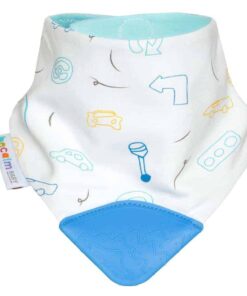 becalm baby car bib