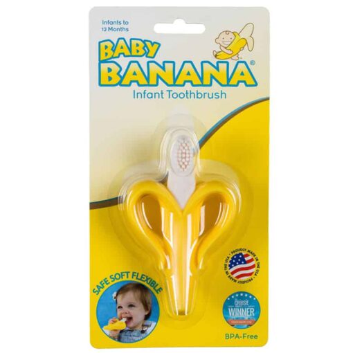 Baby Banana Toothbrush Teether