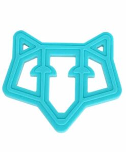 Frankie the Fox Teether Teal