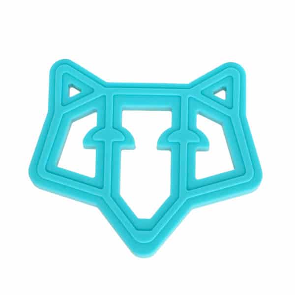 Frankie the Fox Teether Teal