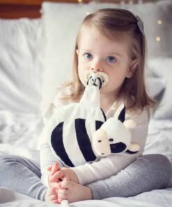 sleepty tot comforter cow dummy holder