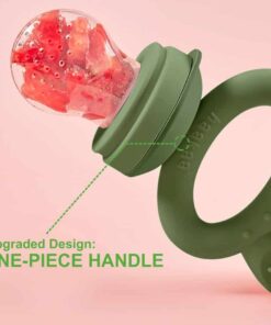 Haakaa Fresh Food Feeder & Cover Set Olive