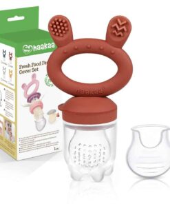 Haakaa Fresh Food Feeder & Cover Set Copper