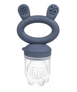 haakaa feeder teether steel blue