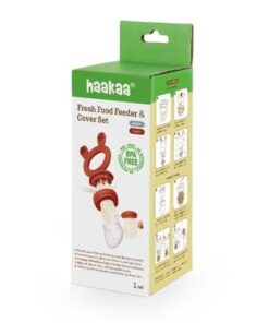 Haakaa Fresh Food Feeder & Cover Set Copper