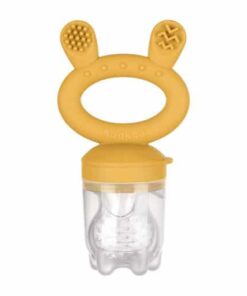 Haakaa Fresh Food Feeder & Cover Set Mustard
