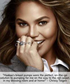 Haakaa Generation 2 100/150ml Silicone Breast Pump with Suction Base & Silicone Cap