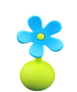 blue flower stopper haakaa