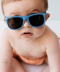 Frankie Ray Sunglasses Blue Denim