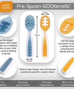 numnum prespoon GOOtensils orange and blue