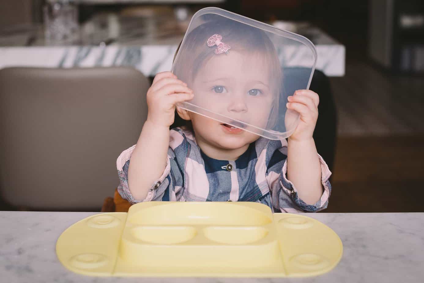 Portable Baby Divided Suction Tray (EasyMat Mini)