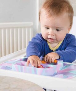 Portable Baby Divided Suction Tray (EasyMat Mini)