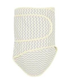 miricle swaddle blanket yellow chevron