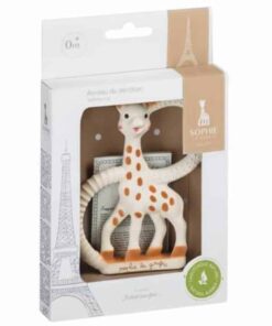 sophie giraffe so pure teething ring