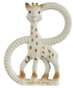 sophie giraffe so pure teething ring