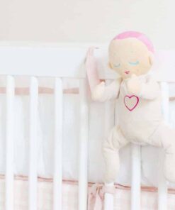 Lulla Doll attached to crib