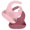 Becalm Baby Silicone Bibs Pink