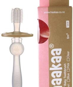 Haakaa 360 degree toothbrush clear
