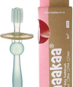 Haakaa 360 degree toothbrush blue