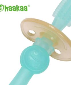 Haakaa 360 degree toothbrush blue
