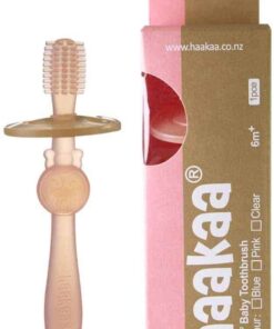 Haakaa 360 degree toothbrush pink