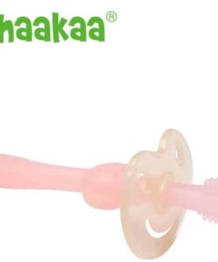 Haakaa 360 degree toothbrush pink