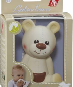 Vulli Gabin the Bear Natural Rubber Teether