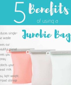Junobie Reusable Silicone Breastmilk Storage Bags
