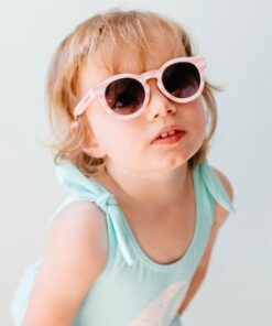 Frankie Ray PIXIE - PINK STRIPE sunglasses