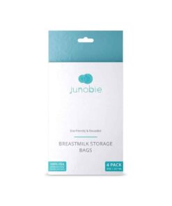 Junobie Reusable Silicone Breastmilk Storage Bags- 4pk