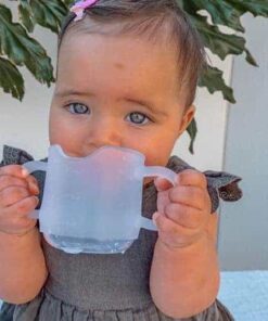 haakaa silicone baby drinking cup