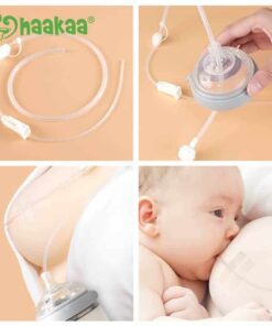 Haakaa Silicone Feeding Tube & Bottle Set