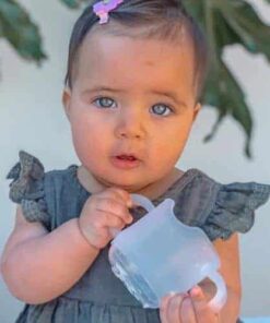 haakaa silicone baby drinking cup