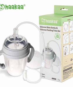 Haakaa Silicone Feeding Tube & Bottle Set