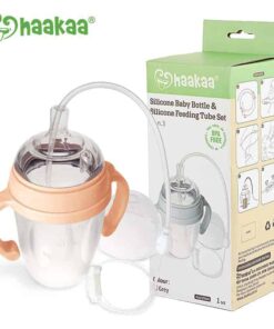 Haakaa Silicone Feeding Tube & Bottle Set