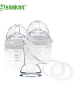Haakaa Generation 3 Breast Pump & Bottle Pack