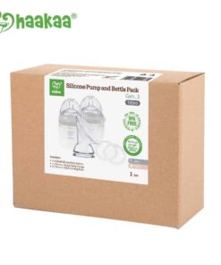 Haakaa Generation 3 Breast Pump & Bottle Pack