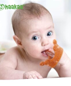 haakaa silicone crown teether