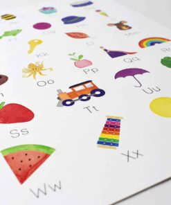 Rhicreative Alphabet A3 Print