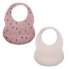 Ballerina & Pink Silicone Bib