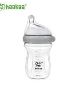 Haakaa Generation 3 baby bottle grey