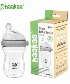 Haakaa Generation 3 baby bottle grey