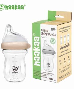 Haakaa Generation 3 baby bottle peach