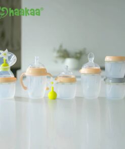 Haakaa Premium Generation 3 Pump and Bottle Peach