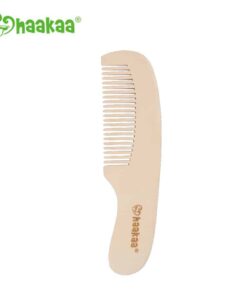 Haakaa Goat Wool Baby Brush and Comb Set