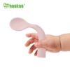 Haakaa Bendy Silicone Cutlery Set Blush