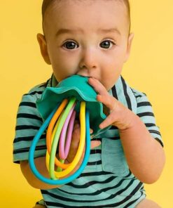 Lil’ Squish Jellyfish - Sensory Rattle and Teething Toy