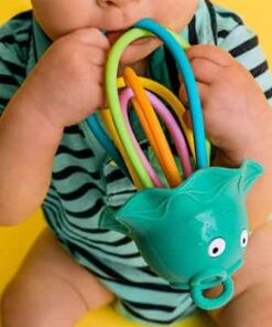 Lil’ Squish Jellyfish - Sensory Rattle and Teething Toy