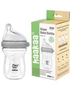 Haakaa Generation 3 Glass Baby Bottle 160ml