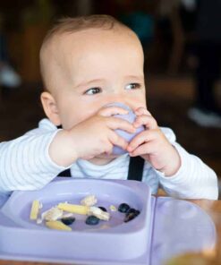 Easymat Mini Max Suction Plate Lilac and Lilac Dinky Cup